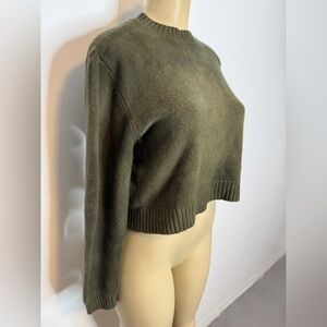 Cotton Citizen Cotton/Cashmere Sweater Tie-Dye Green